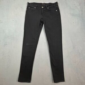 Citizens of Humanity Jeans Womens‎ Size 30 Black Skinny Jeans Low Rise #133-001
